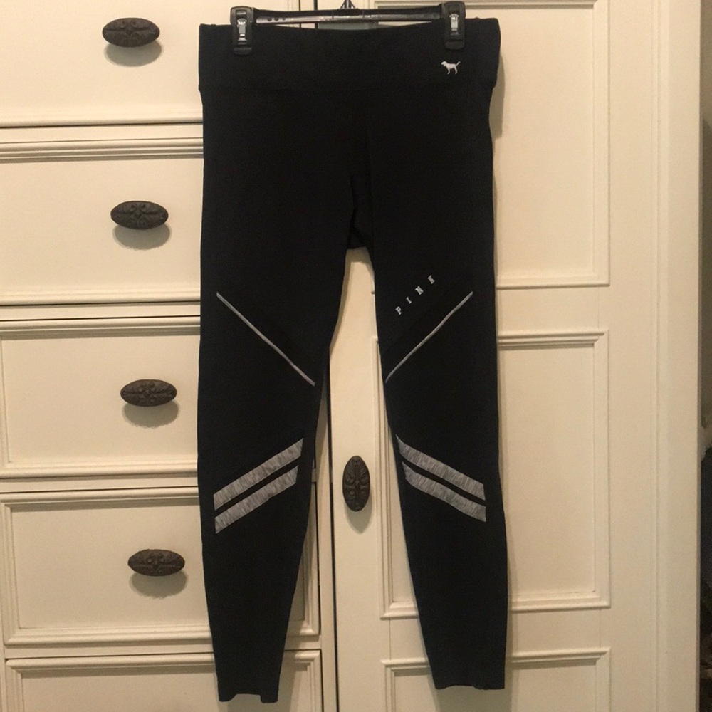 VS Pink Black Leggings